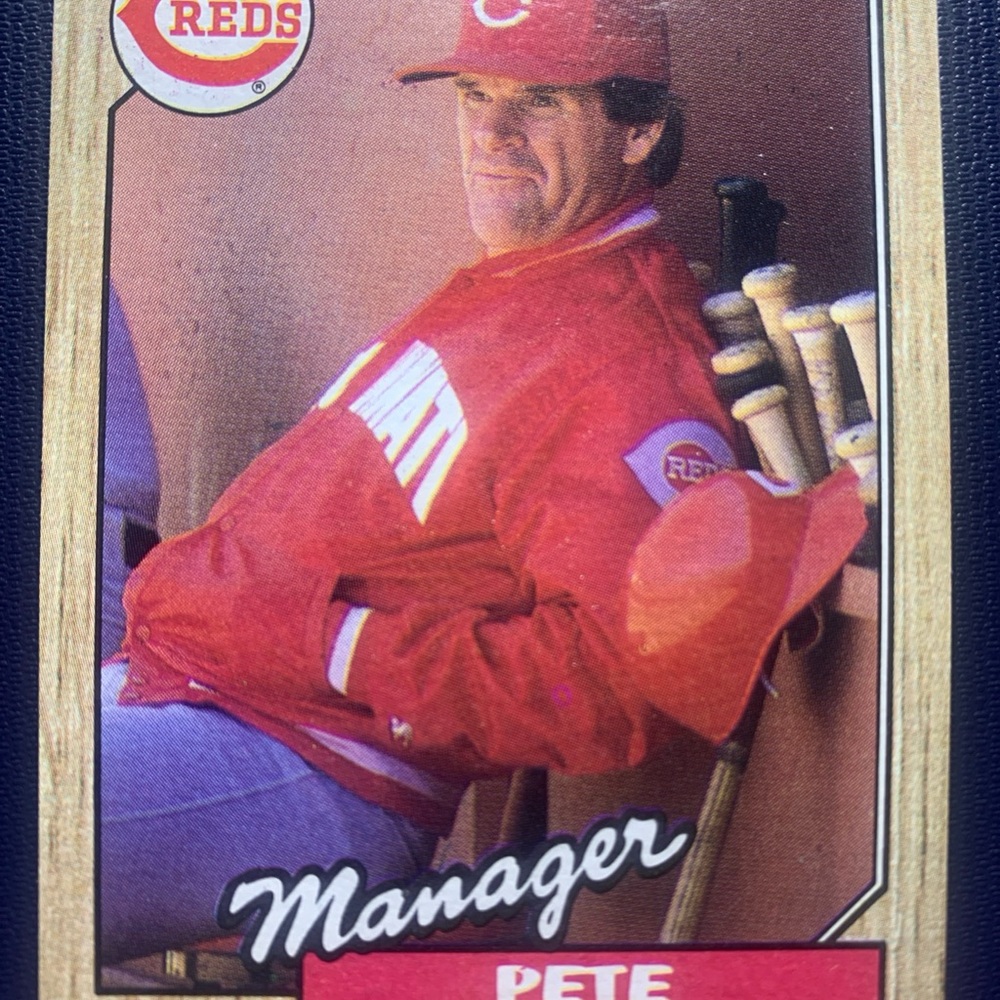Cincinnati Reds Manager Card